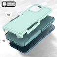thumbnail image 5 of for iPhone 12 / iPhone 12 PRO Case: Dual Layer Protective Heavy Duty Cell Phone Case Shockproof Rugged Bumper Tough with Screen Protector - Military Grade Drop Tested for iPhone 12/12 PRO, Green, 5 of 16