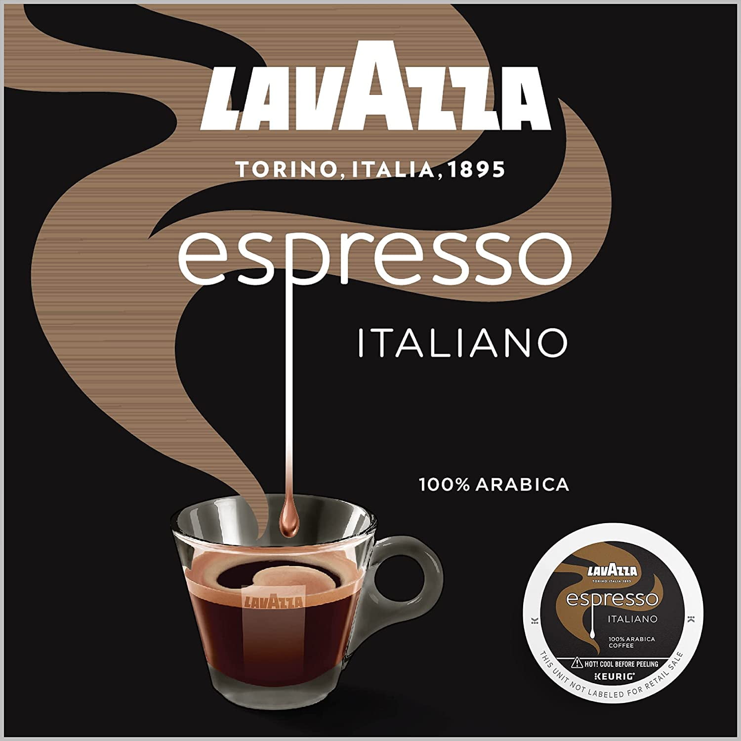 Lavazza Espresso Italiano SingleServe Coffee KCups for Keurig Brewer