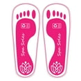 thumbnail image 4 of Spray Tan Adhesive Disposable Spa Feet Protectors - 100 Pair Pink, 4 of 9