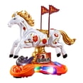 thumbnail image 1 of ERK 1Pcs Galloping Horse With LED Lights 360 Moving Chinese Year, 1 of 4