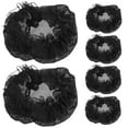 thumbnail image 1 of 6 Pcs Filets à Cheveux Décoratifs Extensibles Filets à Cheveux en Maille Élastique Filet à Cheveux pour Chignon de Ballet pour Danseur, 1 of 8