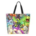 thumbnail image 2 of My Singing Monsters Shoulder Bag Durable Reusable Grocery Bags Shopping Tote Bag for Women, 2 of 9