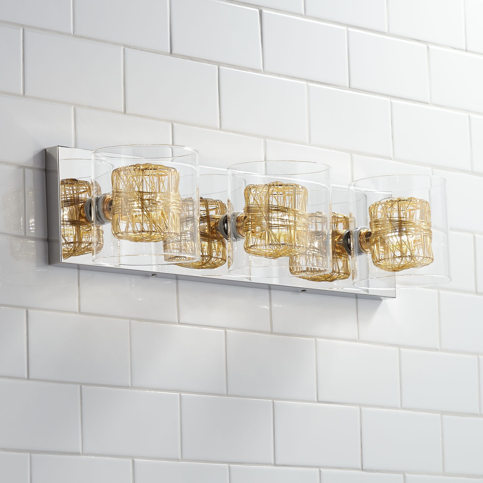 Possini Euro Design Modern Wall Light, How To Install A Bathroom Wall Light Fixture