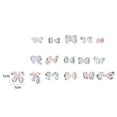 thumbnail image 6 of UDIYO 50Pcs DIY Nail Decoration Aurora Color 3D Bow Charms Accessories Nail Art Charms Manicure Ornaments for Nail Salon, 6 of 7