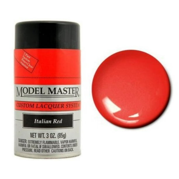 Testors Italian Red, 3oz Spray Paint 28109 ^
