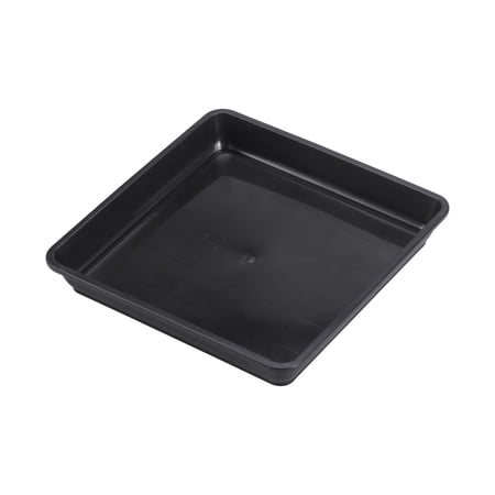 Tray Plant Pot Saucer Saucers Pots Plants Plastic Flower Trays Drip Square Small Succulent Sauser Black Planter Duty