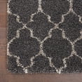 thumbnail image 4 of Nourison Amore Trellis Charcoal 5'3" x 7'5" Area Rug, (5x7), 4 of 9