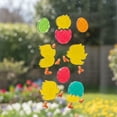 thumbnail image 3 of Way to Celebrate 5.9"X 9.84" Colorful Jelly Window Cling, 3 of 4