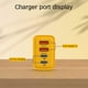 thumbnail image 5 of Cargador GaN 2 en 1, módulo de carga rápida de 120 W con 2 puertos tipo C y 2 puertos USB, adaptador de carga rápida para teléfono, tableta, portátil, enchufe de pared., 5 of 6