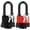 1 Red/1 Black, variant on Waterproof Padlocks Keyed Alike for Outdoor Use,Weatherproof Pad Lock with Same Key (1 Red/1 Black)