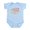 Sky Blue, variant on CafePress - Peppa Pig: Sleepy Time! - Baby Light Bodysuit, Size Newborn - 24 Months