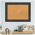 thumbnail image 5 of Amanti Art Natural Cork Board Wood Framed Dappled Black Brown Bulletin Board 33 in. x 25 in., 5 of 7