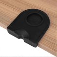thumbnail image 4 of 1 piece non-slip silicone back sheet for home or bar coffee powder pressing pads. (black), 4 of 4