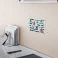 thumbnail image 5 of Yayeee Toggle Light Switch Wall Plate 2-Gang 4.56"x4.48" Decorative Outlet Cover, Colorful Sailboats, 5 of 7
