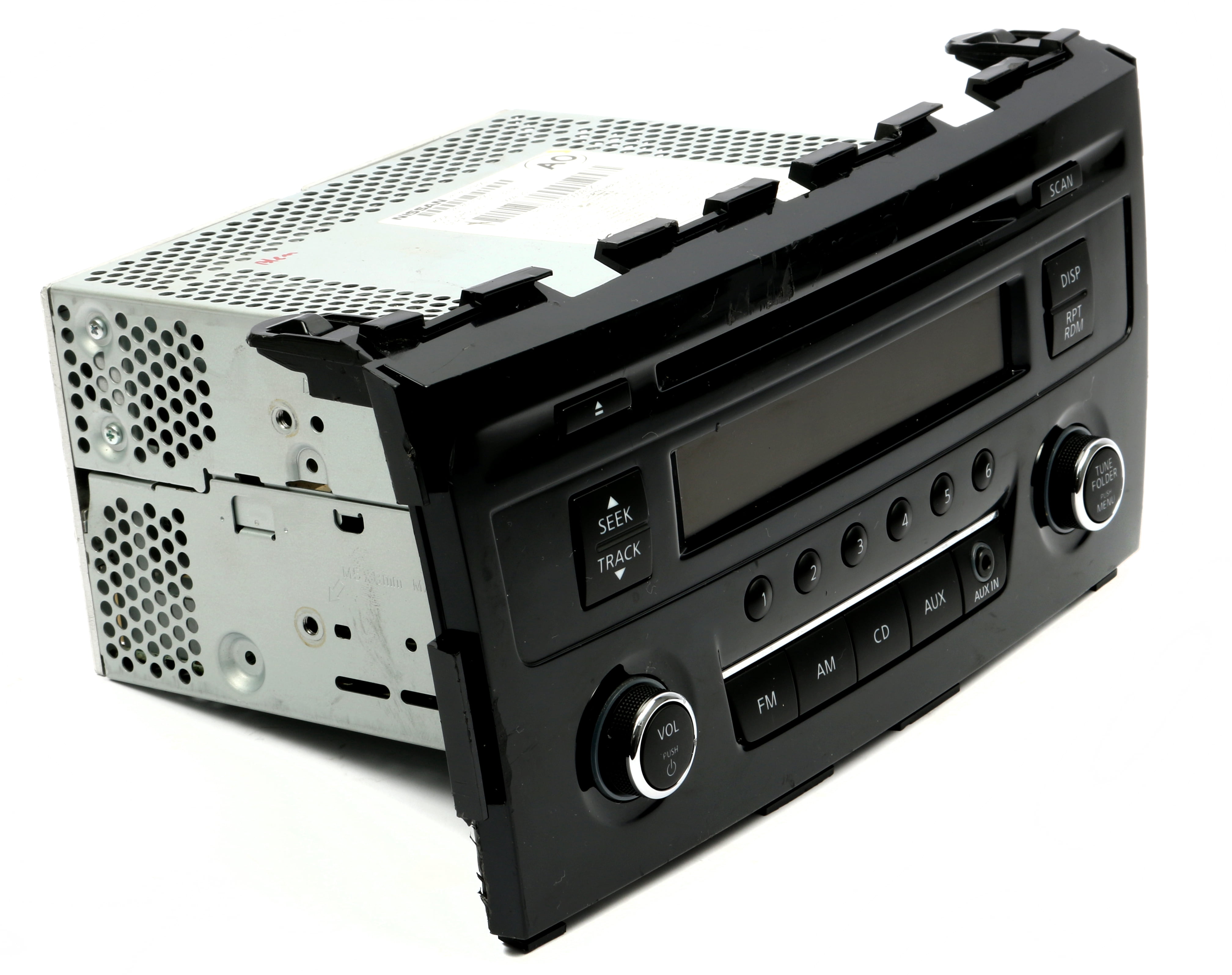 Restored 2013-2015 Nissan Altima AM FM Single Radio Aux CD Input 281853TA0G (Refurbished)
