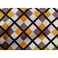 thumbnail image 4 of oneOone Cotton Cambric Dusty Brown Fabric Argyle Check Craft Projects Decor Fabric Printed By The Yard 56 Inches Wide, 4 of 4