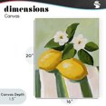thumbnail image 4 of Stupell Industries Modern Lemons And Daisies on Tablecloth Canvas Art, 16 x 20, by The Prints Vibe, 4 of 8