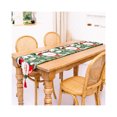 thumbnail image 1 of Yuarrent Caminos de de Navidad Tela bordada Cómodos manteles individuales resistentes al desgarro Escritorio Impreso Mantel Diseño Adornos de Kits de decoración para fiestas Anciano Yuarrent HA068983-04, 1 of 6