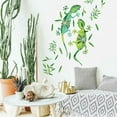 thumbnail image 3 of CatCoq Watercolor Geckos Peel and Stick Giant Wall Decals, 3 of 7