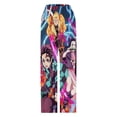 thumbnail image 4 of Demon Slayer Pajama Pants Long Sleep Pants Soft Elastic Waist PJ Bottoms Lounge Pants, 4 of 7