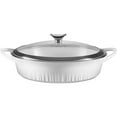 thumbnail image 1 of Cast Aluminum Braiser with White Lid - 4 Qt, 1 of 2
