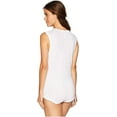 thumbnail image 4 of Free People Womens All The Time Bodysuit Jumpsuit, White, Small, 4 of 4