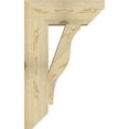 thumbnail image 3 of Ekena Millwork 6"W x 20"D x 32"H Funston Slat Rough Sawn Bracket, Douglas Fir, 3 of 4