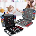 thumbnail image 2 of Juego de batalla naval Juego de guerra Juego de mesa de estrategia Juego de batalla doble portátil para niños, 2 of 7