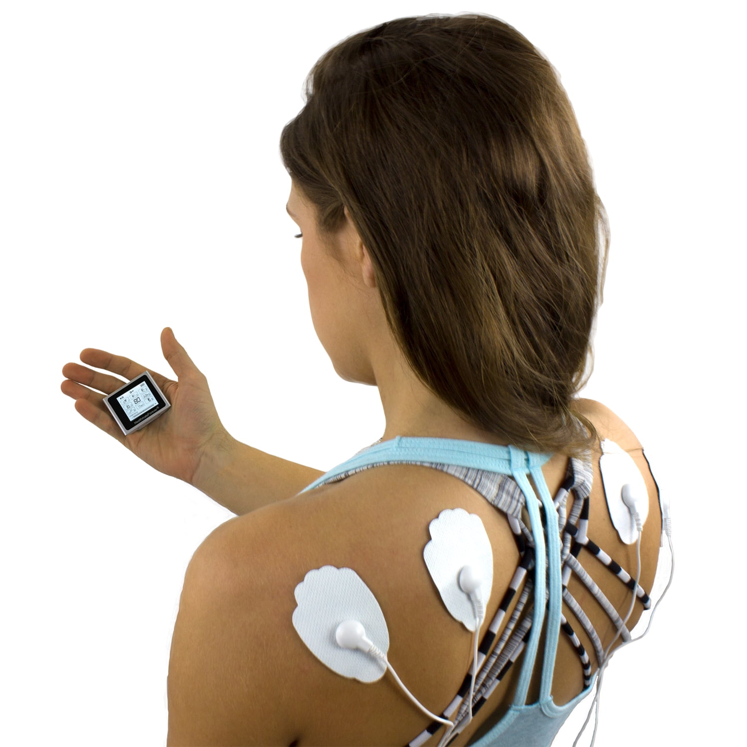 HealthmateForever HM8ML TENS Unit & Muscle Stimulator (Silver)