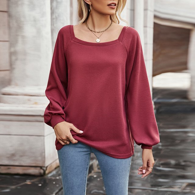 Ichuanyi liquidación de la moda femenina de color sólido ICHUANYI WER2023082211641