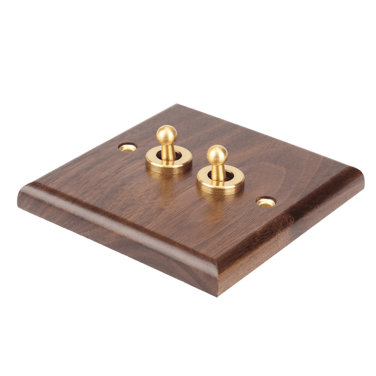 Retro IGT-PLATE Brass（retroism 6X Retro American Industrial Style Light Switch Socket,Solid