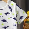 thumbnail image 7 of CAICJ98 Toddler Baby Boy Girl Cute Animals Cat Print T-Shirt Tops 6 12 18 24 Months 2T 3T 4T 5T Kids Short Sleeve Cotton Graphic Tee Shirts Basic Summer Tees (White,12-24 Months), 7 of 7