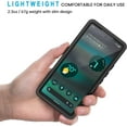 thumbnail image 2 of MYKOMI Pixel 6a Waterproof Case, IP68  Dustproof Shockproof Case with Built-in Screen Protector, Full Body Rugged Protective Cover for Google Pixel 6a 5G, Black/Clear, 2 of 7