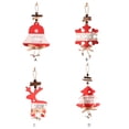 thumbnail image 4 of Wosthever Decoraciones para árboles de Navidad Diseño de escena Decoración Festival Colgante Adorable DIY Artesanía de Adornos de Navidad Kits de decoración para fiestas Campana Wosthever HA070126-01, 4 of 6