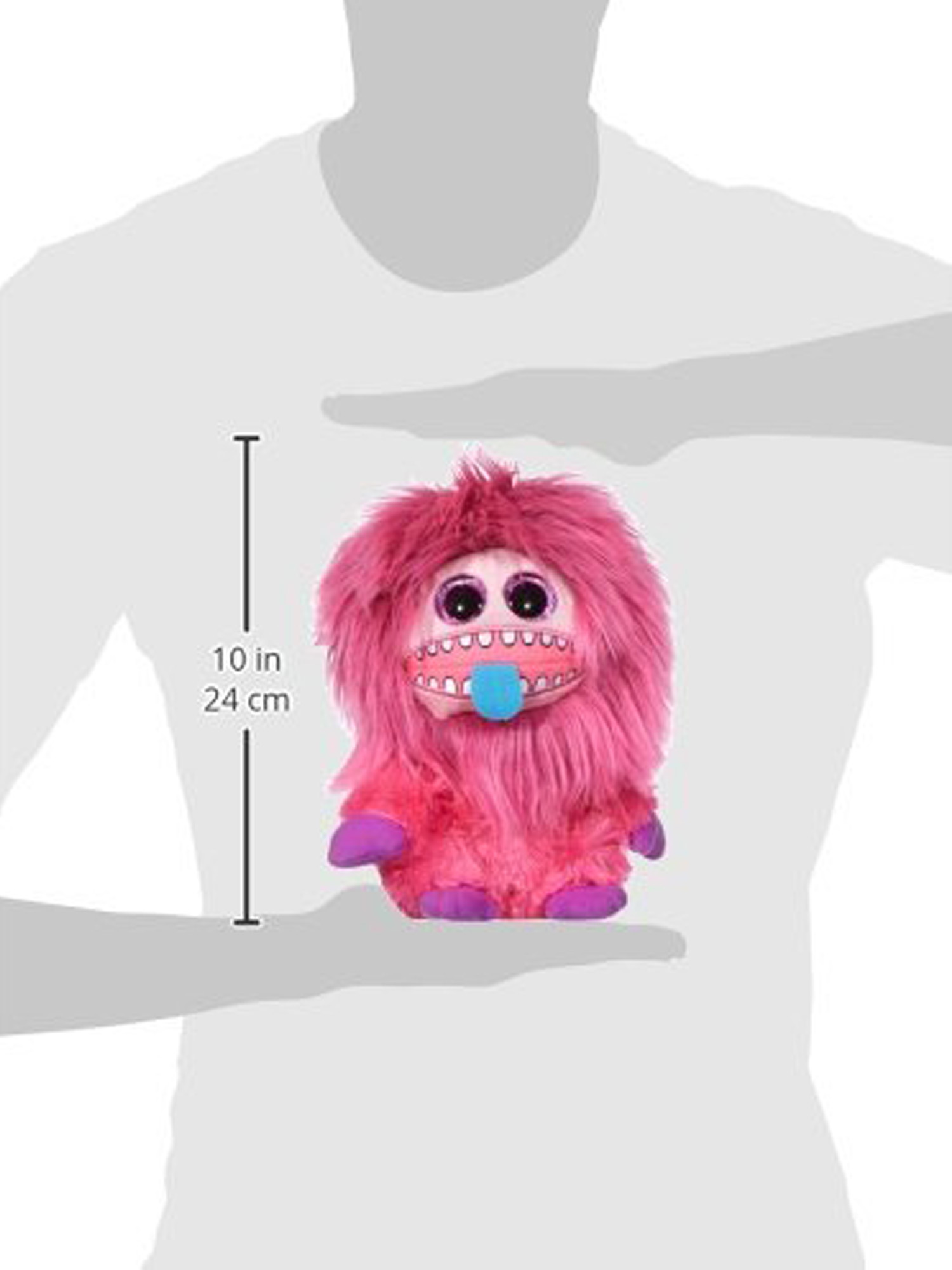 Frizzys ZeeZee Plush Toy & Bendable Monster Character Bundle Set - image 2 of 2