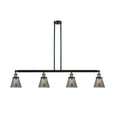 thumbnail image 5 of Innovations Lighting 214-S Small Cone Cone 4 Light 51" Wide Commercial Linear Chandelier -, 5 of 5