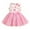 Red, variant on Otqutp Toddler Girls' Dinosaur Theme Dress - Sleeveless Bow Tulle Gown, Breathable Patchwork Design for Birthday/Photoshoot 1-6 Years