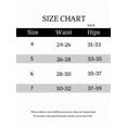 thumbnail image 2 of Buankoxy Bikini Underwear Women V Cut Cheeky Seamless Panties Hipster Wave Edge Low Rise Soft Stretch Briefs 5 Pack,Size 5, 2 of 5