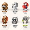 thumbnail image 2 of 96Pcs+ Cute Animal Assembled Building Blocks, Platypus, Alpaca, Scarlet Macaw,kangaroo,Little Raccoon,Koala,Animal Model, Small Particle Block, Boy Toy, Girl Toy, Children's Toys, Gifts, 2 of 5