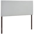 thumbnail image 4 of Modway Region King Upholstered Linen Fabric Headboard in Sky Gray, 4 of 5