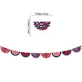 thumbnail image 3 of AZXY 4th of July Decor,Patriotic Banners,American Flag Banner,Independence Day and Patriotic Decorations,Outdoor Red White and Blue Decoration for July 4th Memorial Day Party Supplies, 3 of 6