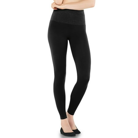 ASSETS by SPANX Women's Seamless Slimming Leggings - Black 1X