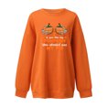 thumbnail image 1 of Moda mujer estampado cuello redondo pulóver Tops manga larga cómoda blusa sudadera Fridja  fjkfkj6019, 1 of 3