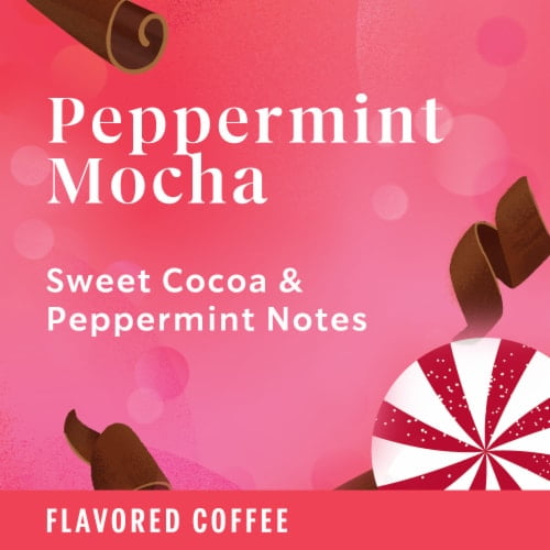 2X - Starbucks Peppermint Mocha Flavored Light Roast Coffee - 11oz