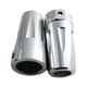 thumbnail image 1 of Vogacara Soporte de buje trasero de aleación de aluminio, 2 piezas, para AXIAL 1/10 ROCK RACER 90026, pieza de actualización RC AX31012 Kits de construcción modelo Plata, 1 of 6