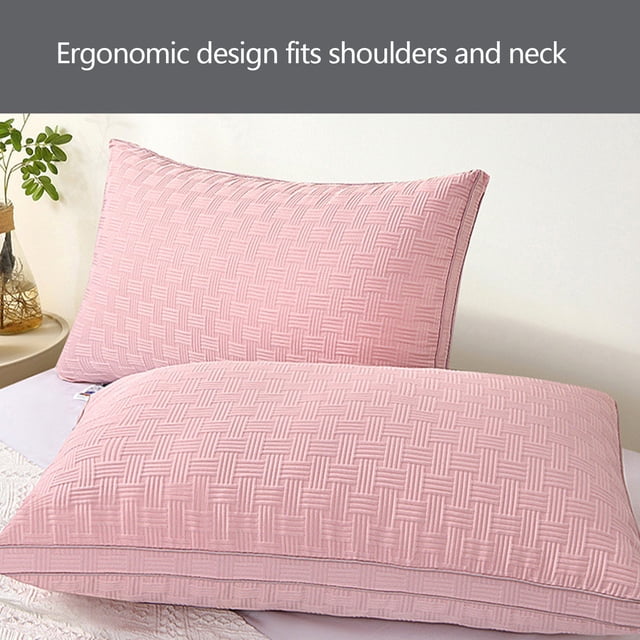 Birdeem Knit Pillow Insert,Breathable Soft Decorative Weave Pillow Cover,Standard Size 19X29 Inch Lightweight for Home Decor Comfortable Sleep