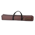 thumbnail image 2 of ZLight Étui pour Queue de Piscine Anti-Rayures 1/2 Pochette de Rangement pour Piscine Sac pour Queue de Snooker Café, 2 of 5