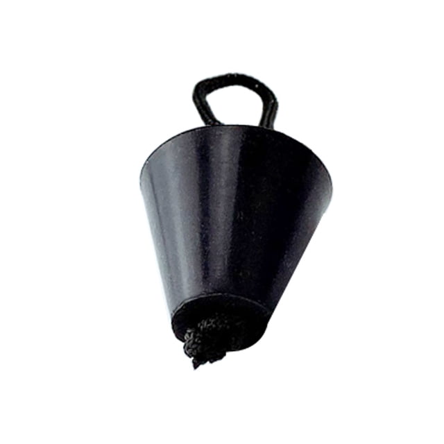 Kenally Tapón de drenaje de cubierta Desmontable Reutilizable Tapón de drenaje a prueba de fugas Botes de pesca Scupper de color sólido Drenaje de Bombillas para automóviles Negro Kenally VI001848-01