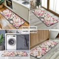 thumbnail image 6 of Pioneer Flower Floral Print Pattern Kitchen Rug Mat,Kitchen Runner Rugs Non Skid Washable,Decorative Kitchen Floor Mats for Kitchen,Sink,Laundry,17"x47.2", 6 of 7