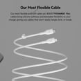 thumbnail image 4 of Cable de carga Belkin BoostCharge Flex Silicone USB-C a USB-C, 4 of 9